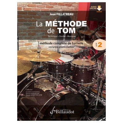 Fillatreau J. - La Méthode De Tom Vol 2 - Batterie