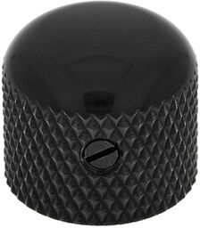 VK3 Metal Dome Knob Black