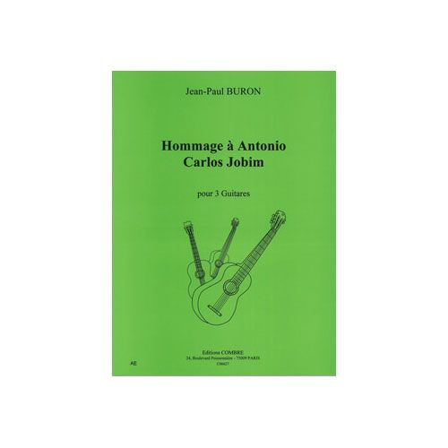 Buron - Hommage À Antonio Carlos Jobim - 3 Guitares