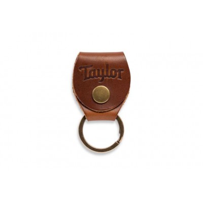 1516 Key Ring W/pick Holder - Medium Brown Nubuck