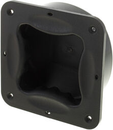 3403 Insert Handle plastic blk Noir