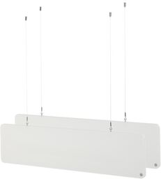 PET Pendant Absorber 30 WH Blanc