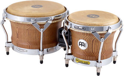 WB500ZFA-M Woodcraft Bongos Zebra Finished Ash