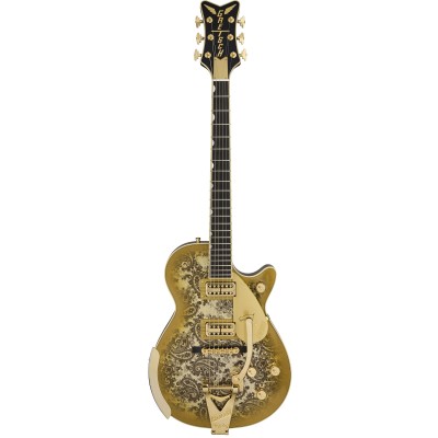 G6134Tg Ltd Paisley Penguin Bigsby EBO Gold Paisley