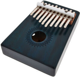 Kalimba 10 Blue Bleu mat
