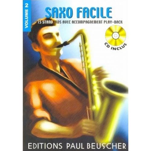 Saxophone Facile Vol.2 + CD