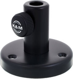 23855 Table Flange Black Noir