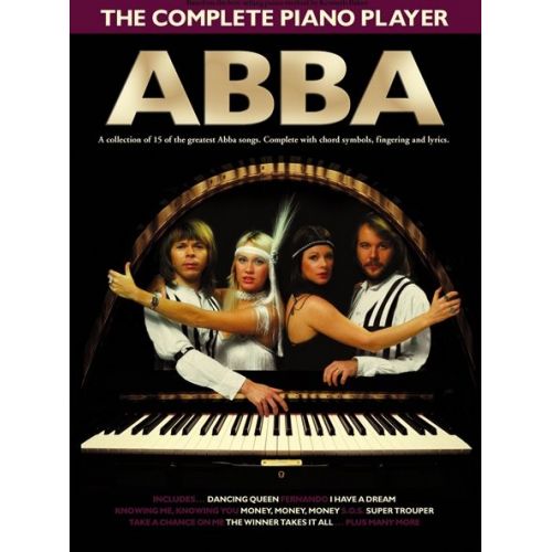 THE COMPLETE PIANO PLAYER ABBA - PVG