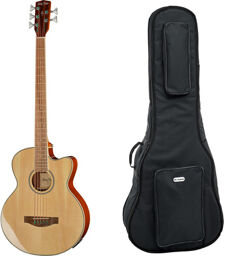 B-35NT Acoustic Bass w/Bag Naturel haute brillance