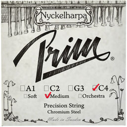 Nyckelharpa String C4 Medium