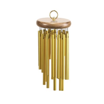 CHH24G - Chimes Main 24 Barres Dorées