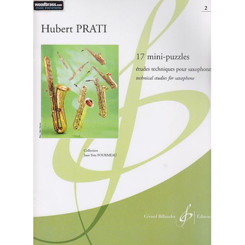 Prati Hubert - 17 MINI-puzzles - Saxophone