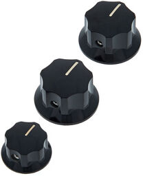 Potiknob Set Jazz Bass Noir