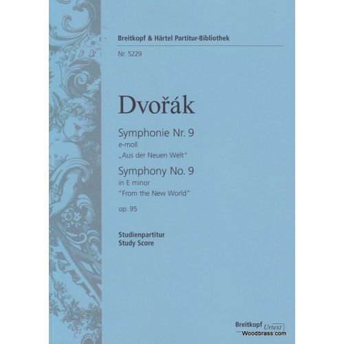 Dvorak A. - Symphonie N9 Nouveau Monde En Mi Mineur Op. 95 - Conducteur Poche