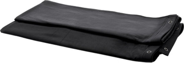 Curtain 300g/m² 3.0x3.0m Bk Noir