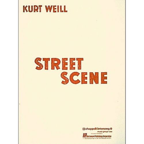 WEILL K - STREET SCENE - PVG (PAR 10 MINIMUM)