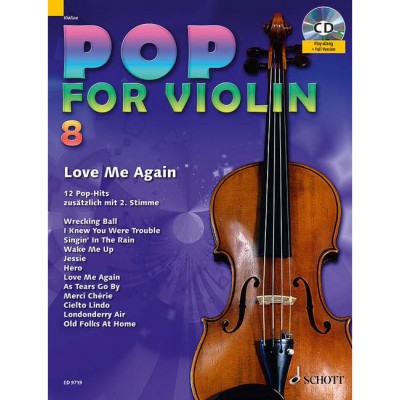 Pop For Violin Vol. 8 - 1-2 Violons