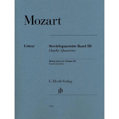 Moz - String Quets, Volume Iii - 2 Violons, Alto, Violoncelle