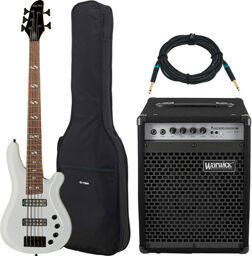 B-550 White Prog w/Warwick Blanc