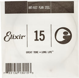 Elixir .015 Plain Steel