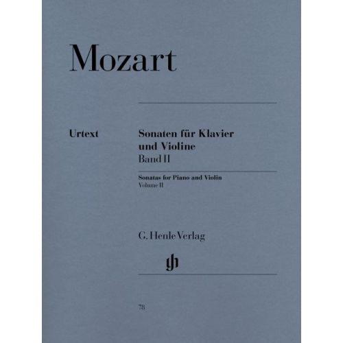 Moz W.A. - Sonatas For Piano And Violin, Volume Ii