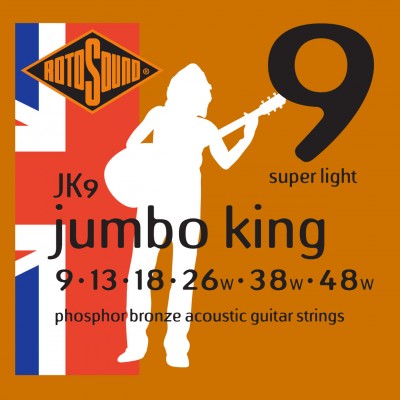 JK9 Jumbo King Phosphor Bronze Super Light 9-48