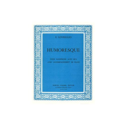 Lovreglio - Humoresque - Saxophone et Piano