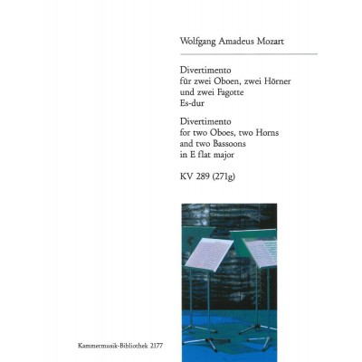 Mozart W.a. - Divertimento ES-dur KV 289