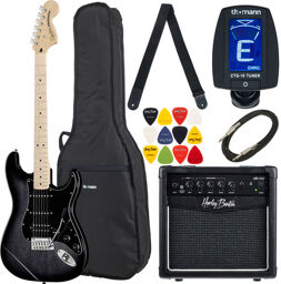 Affinity Strat FM HSSBB Set Black Burst