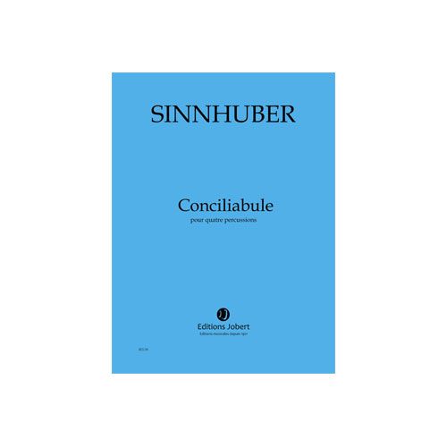 Sinnhuber - Conciliabule - 4 Percussions