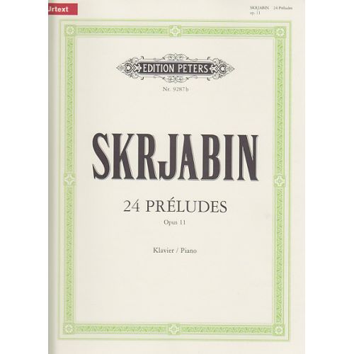 Scriabine - 24 Preludes Op.11 - Piano