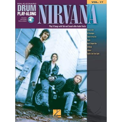 NIRVANA - DRUM PLAY ALONG VOL.17 + AUDIO EN LIGNE