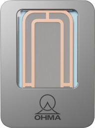 Window Screen Apricot & White Abricot