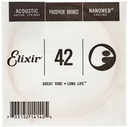 Elixir .042 Western Guitar Ph.