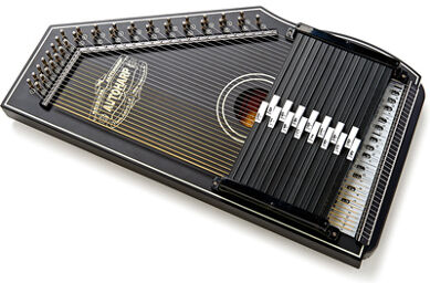 OS73B 1930' Reissue Autoharp Noir satiné