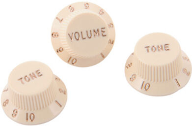 Aged Strat Knobs Agé