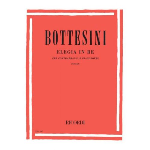 Bottesini G. - Elegia In Re - Contrebasse et Piano