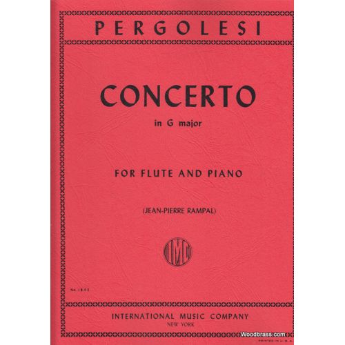 Pergolese - Concerto In G Major - Flute & Piano