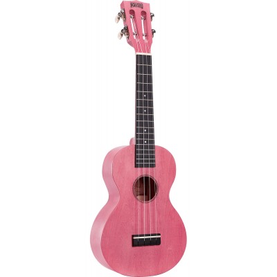 Ukulélé Island Concert Coral Pink + Housse