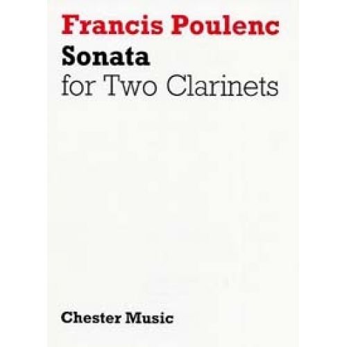 Poulenc F. - Sonata - 2 Clarinettes