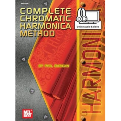 Duncan Phil - Complete Chromatic Harmonica Method + Online Audio & Video - Harmonica