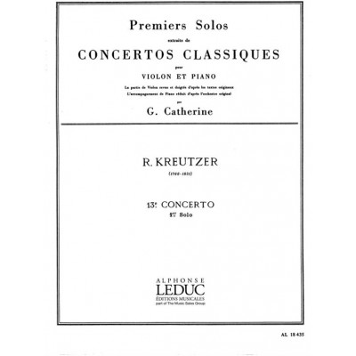 Premiers Solos Concertos Classiques - 13e concerto