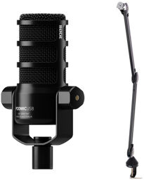 Rode PodMic USB - PSA-1 Bundle Noir