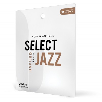 Organic Select Jazz Unfiled 3 Soft Sax Alto (x 3)