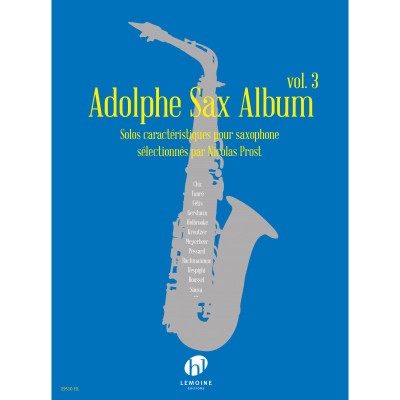 Adolphe Sax - Album Vol.3 - Saxophone