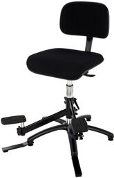 Chair DoubleBass Player 1025/F Noir