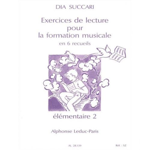 Dia Succari - Exercices De Lecture Pour Laformation Musicale Vol.6 Elementaire 2