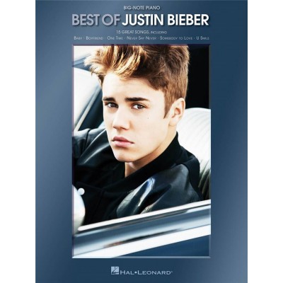 Best Of Justin Bieber - Big Note Piano