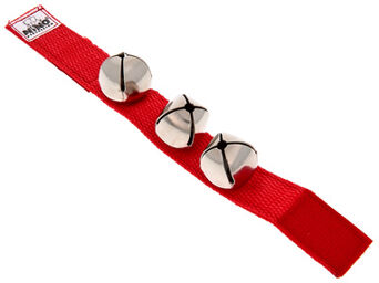Nino961R Wrist Bells Red Rouge