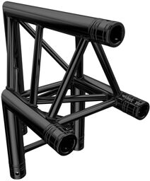 F33C24-B 90° Corner Black Noir
